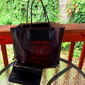 Alexander Wang “Prisma” tote bag with  interior coin purse.